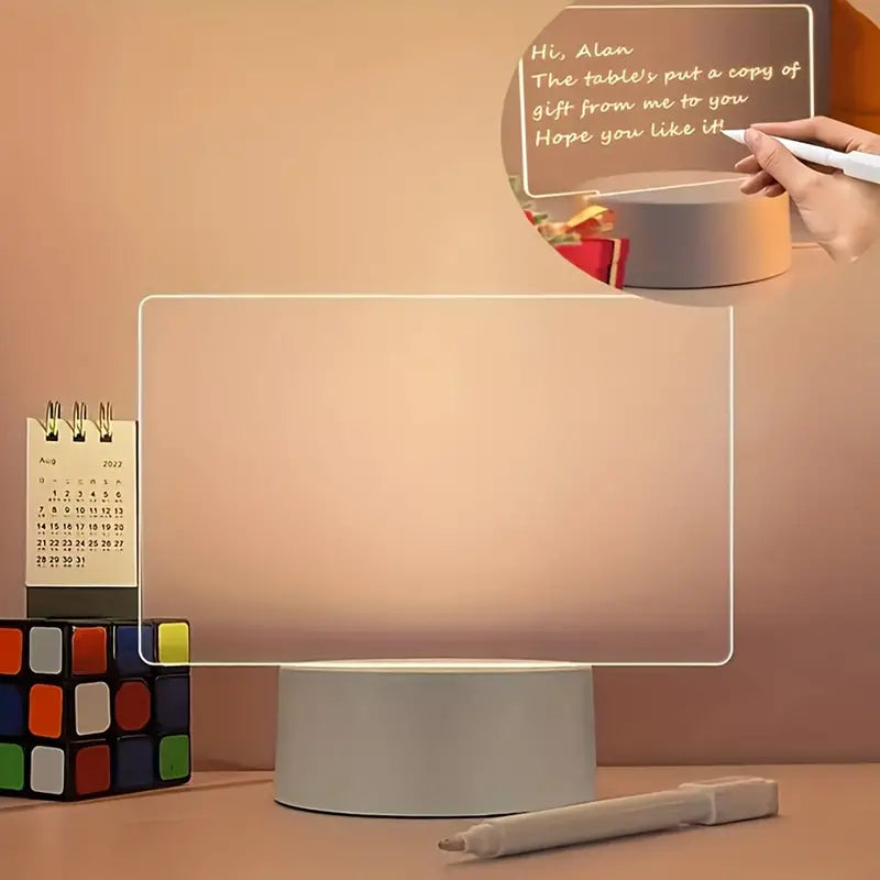 SmartNote LED: Lampara creativa tablero led de notas