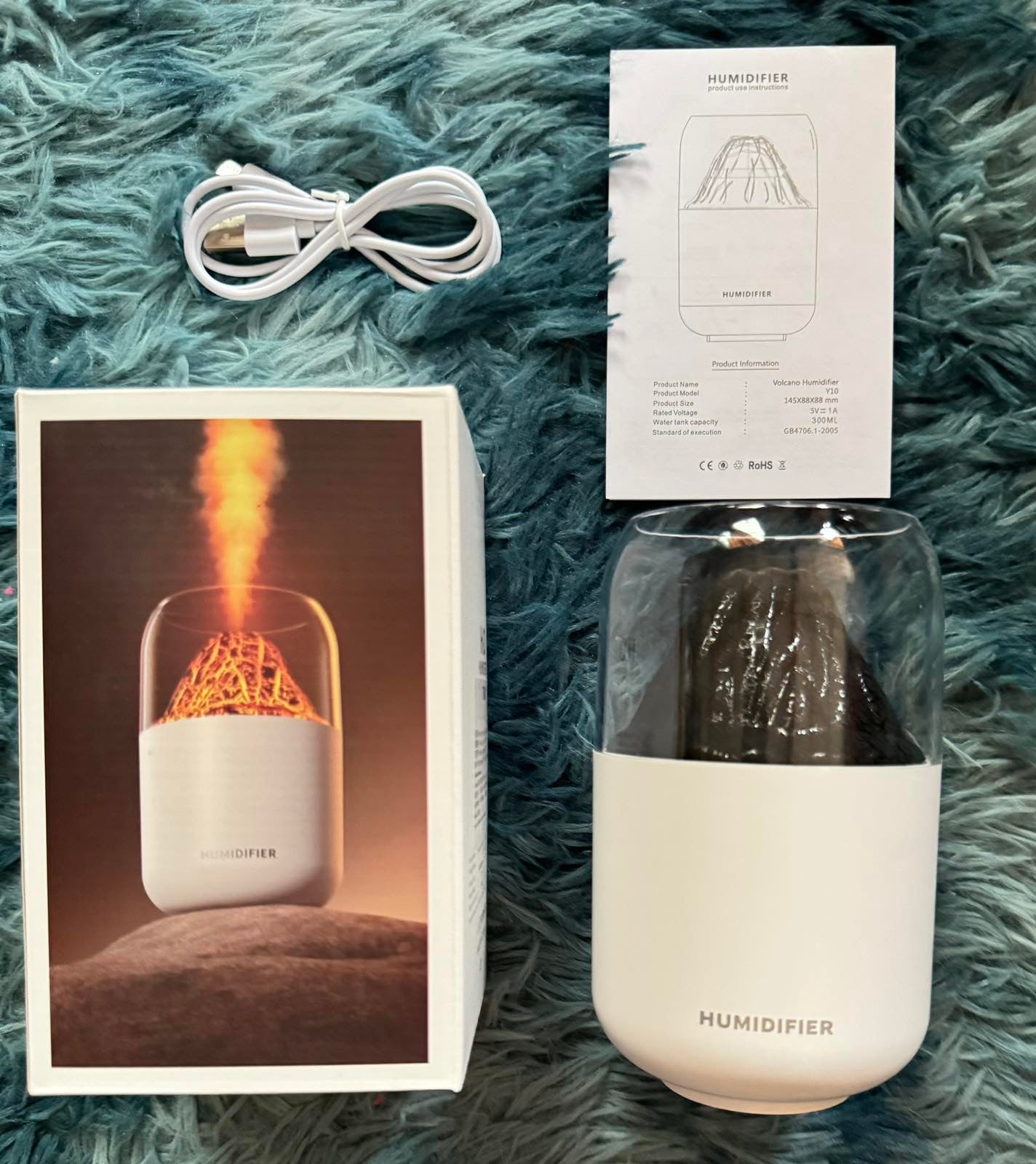 VulcanMist: Mini Humidificador Portátil