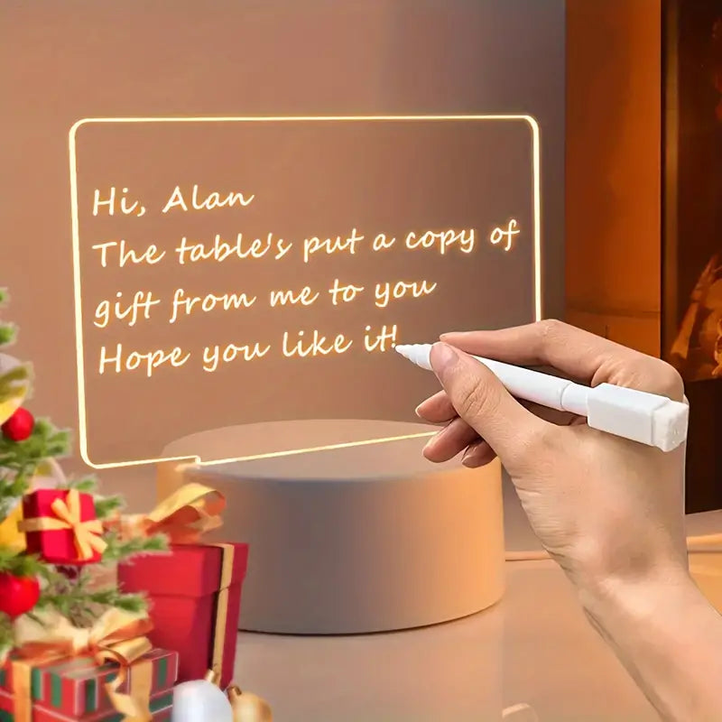 SmartNote LED: Lampara creativa tablero led de notas