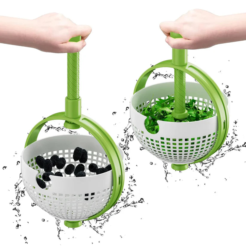 SpinChef: Colador Giratorio - Seca, Enjuaga y Centrifuga