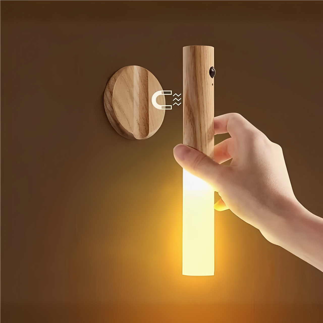TorchSense: Lampara magnética y automática
