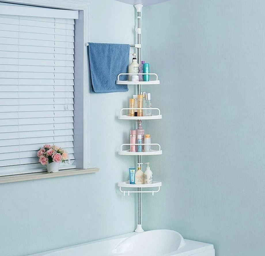 CornerEase: Organizador esquinero para Baño