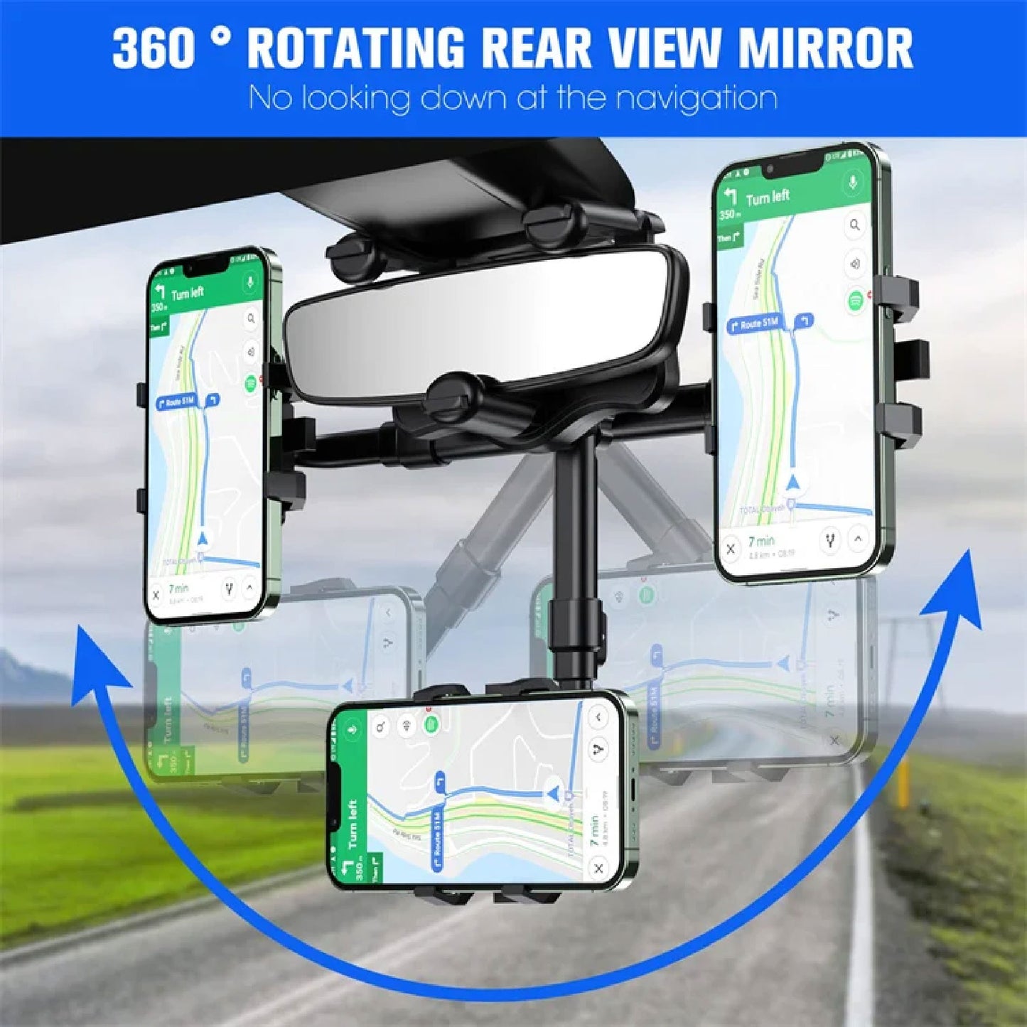 FlexiView: Soporte para celular giratorio