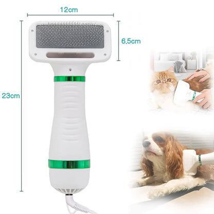 PawsDry Pro: cepillo y secador para mascotas