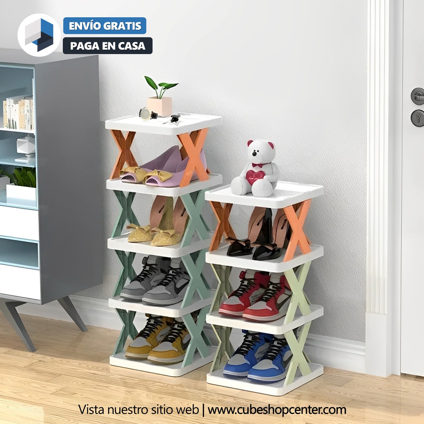 StepShoes: Organizador de zapatos 5 niveles