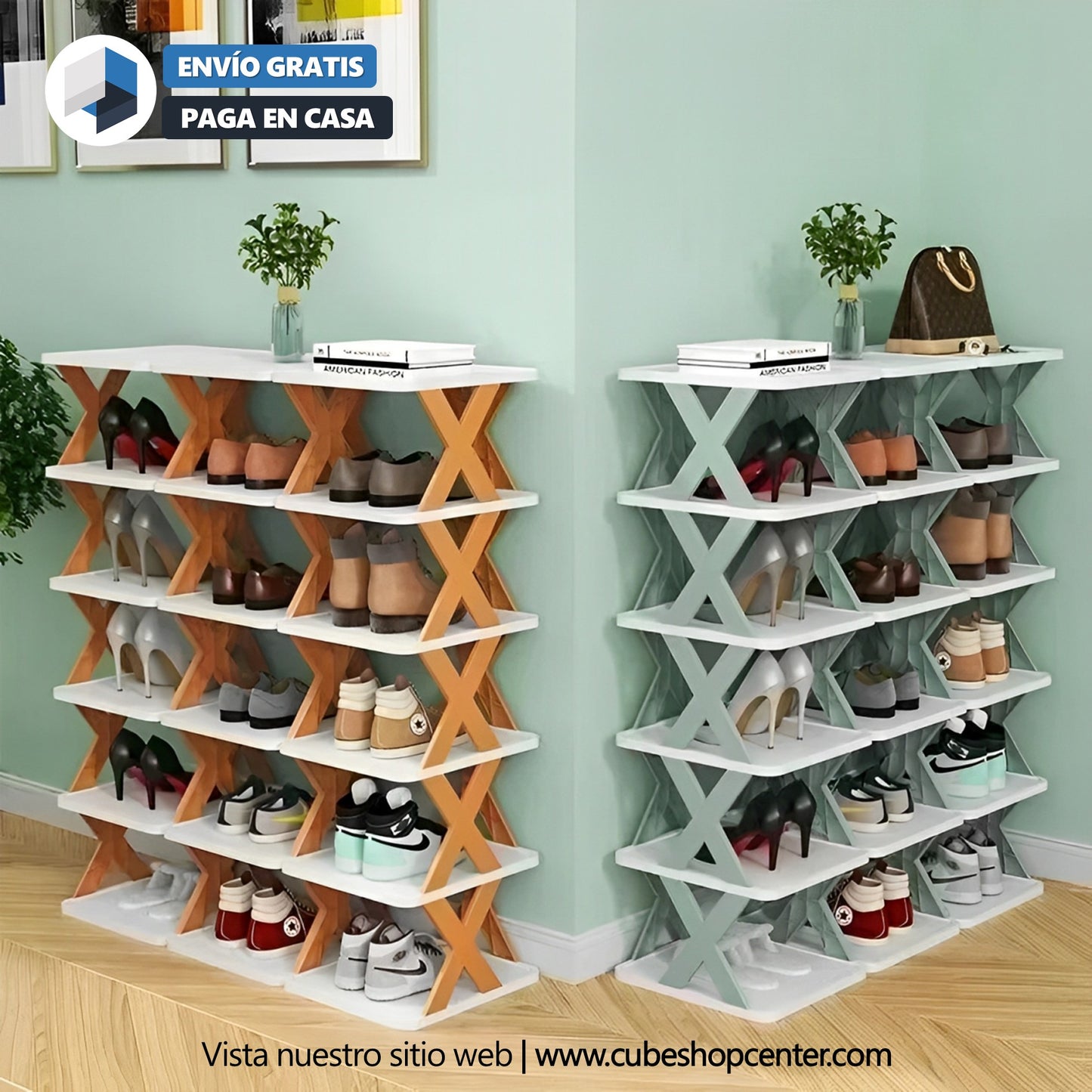 StepShoes: Organizador de zapatos 5 niveles