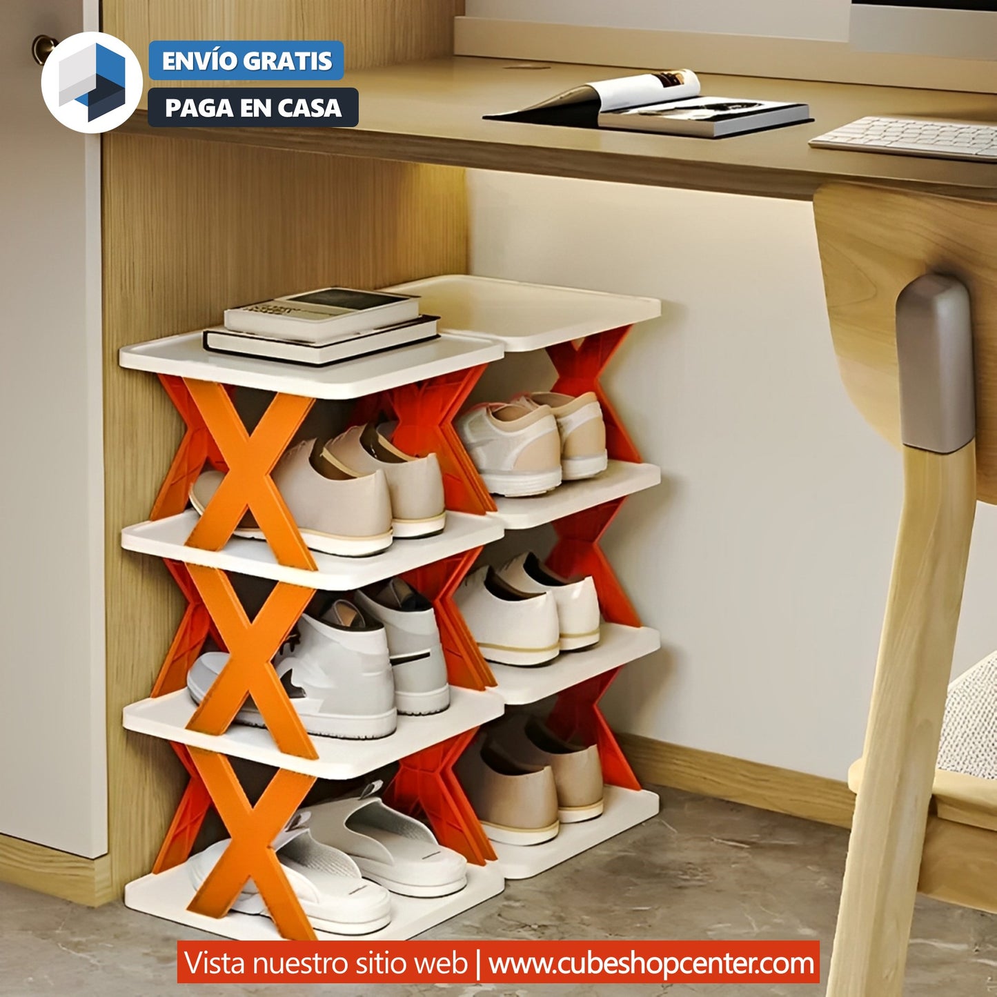StepShoes: Organizador de zapatos 5 niveles