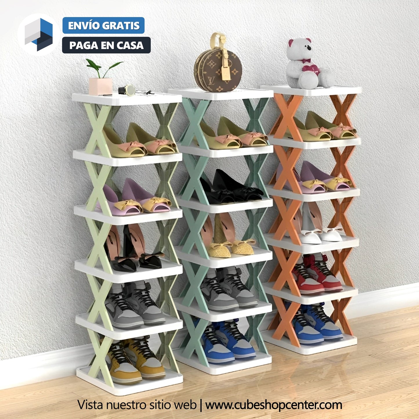 StepShoes: Organizador de zapatos 5 niveles