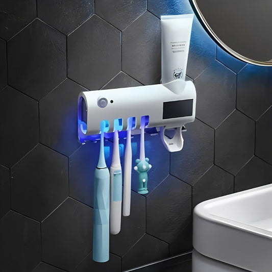 UltraClean: Soporte de Cepillos con Luz UV