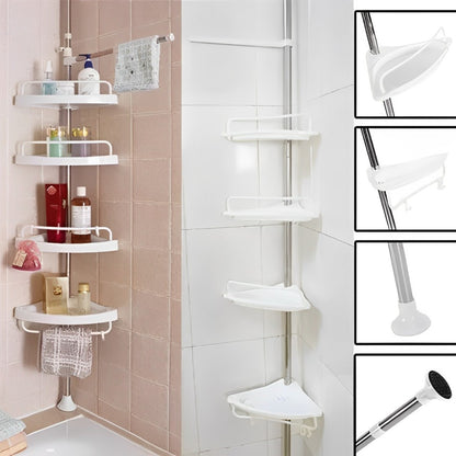 CornerEase: Organizador esquinero para Baño