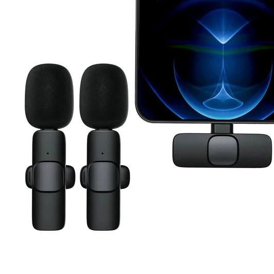 SoundWave K9: Mini Micrófonos Inalámbricos x2 Und